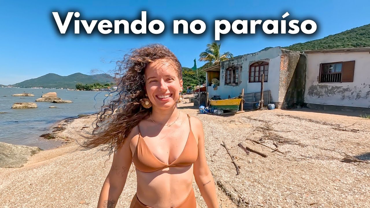 Morando na ILHA MAIS FAMOSA do Brasil